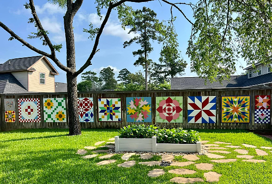 What's Better Than a Barn Quilt? Several Barn Quilts!