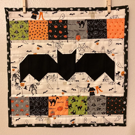 Batty Mini Quilt Pattern