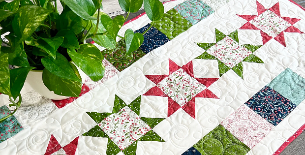 Oh My Stars! Table Runner Pattern