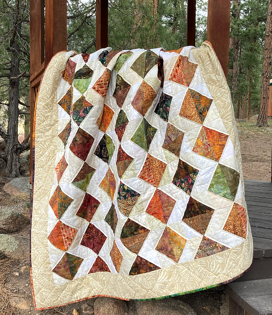 Beaded Curtain Quilt Pattern