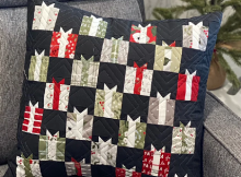 Giving Season Christmas Pillow Pattern