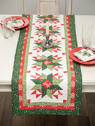 Home for the Holidays Table Runner Pattern