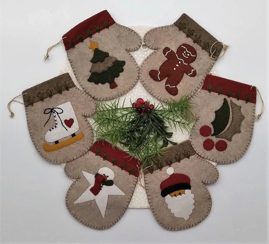 Jolly Snowmen Christmas Felt Applique Kit by Design Works – The