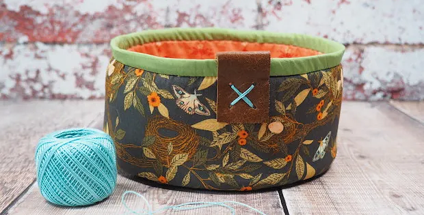 Turn Scraps Into Attractive Fabric Baskets