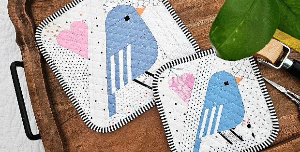 Tiny Bird Quilt Block Pattern