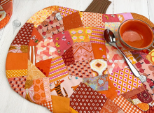 Patchwork Pumpkin Placemat Pattern