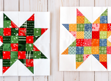 Quilted Star Foundation Paper Piecing Pattern