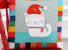 Festive Feline Pillow Pattern