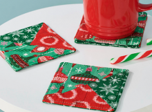 Christmas Patchwork Coasters