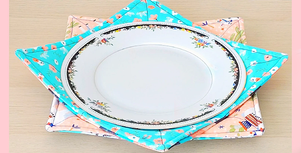 Dinner Plate Cozy Pattern