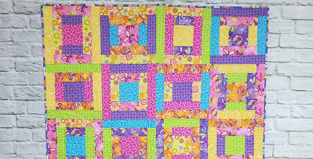 River Squares Quilt Tutorial