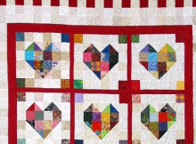 Scrappy Heart Quilt Pattern