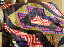 Log Cabin Quilt Pattern