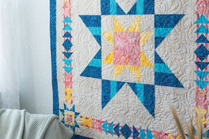 Sea Glass Star Quilt Pattern