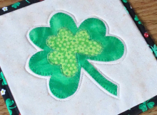 St. Patrick's Day Shamrock Potholder