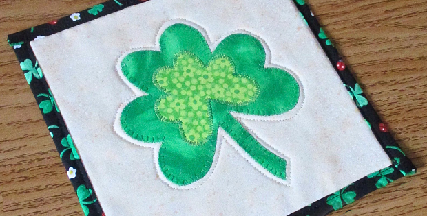 St. Patrick's Day Shamrock Potholder