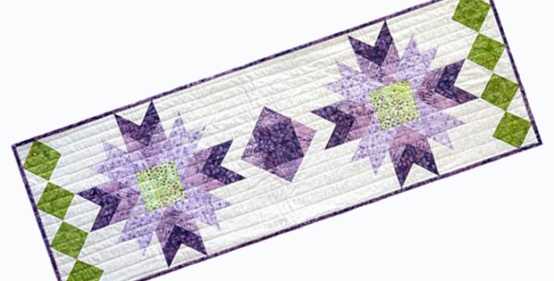 Willow Quilted Table Runner Pattern