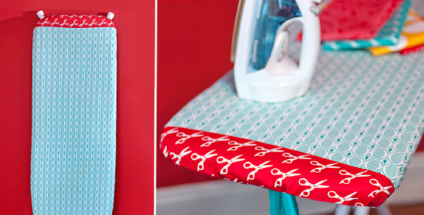Easy Ironing Board Cover Tutorial
