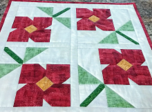 Spring Flower Table Topper Pattern
