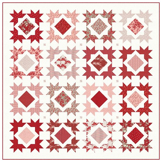 Crystal Systems Quilt Pattern