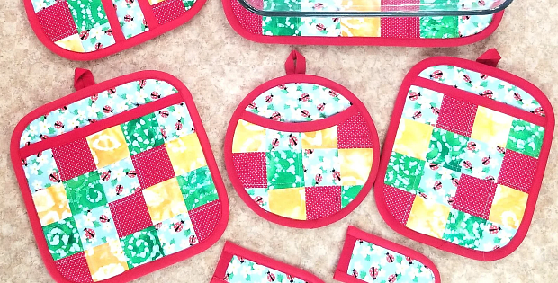 Potholder Collection Pattern Set
