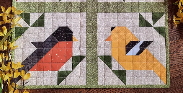 For The Birds Quilt Pattern