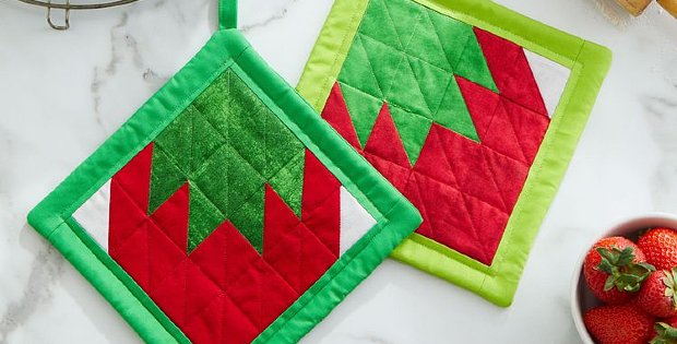 Berry Good Pot Holder Tutorial