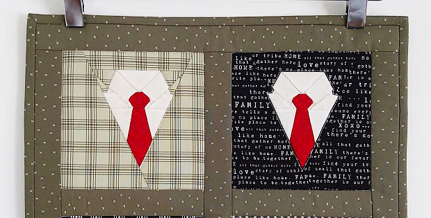 Father's Day Mini Quilt Pattern