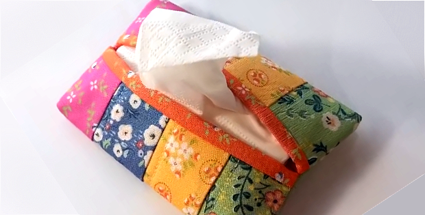 Quilted Tissue Holder Tutorial
