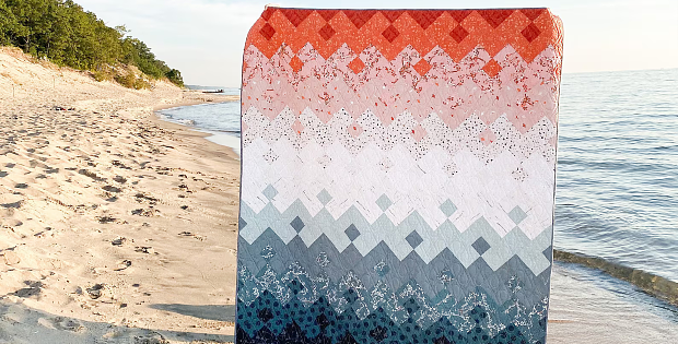 Diamond Tides Quilt Pattern