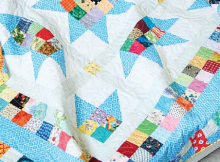 Scrappy Starburst Quilt Pattern