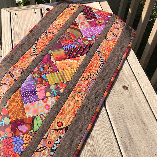 Venice Quilt As You Go Table Runner Pattern