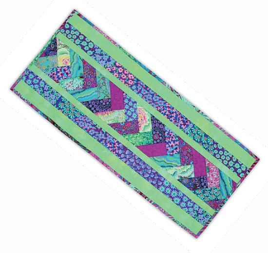 Venice Quilt As You Go Table Runner Pattern