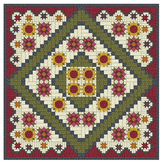 May Flowers Quilt Pattern