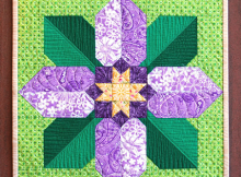 Pick Me a Flower Scrap Quilt Pattern