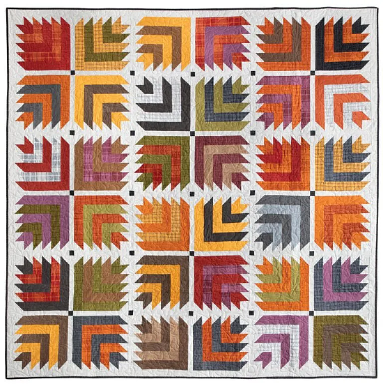 Leaf Stacks Quilt Pattern