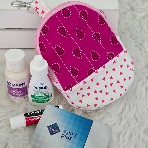 Mini Backpack Card Holder Pattern