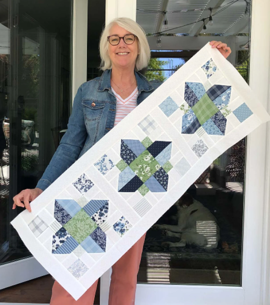 Vinca Blossom Quilt Pattern