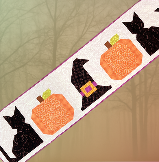Midnight Magic Table Runner Pattern
