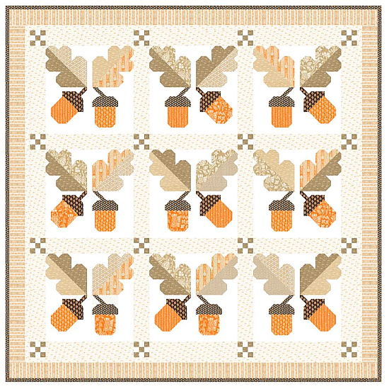 Agatha's Oaks Quilt Pattern