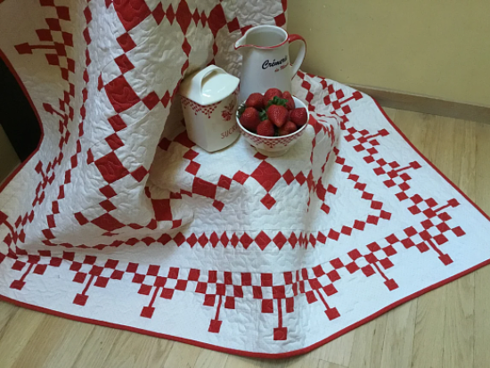 Berries and Cream Quilt Pattern