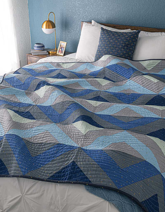 Blue Hue Quilt Pattern