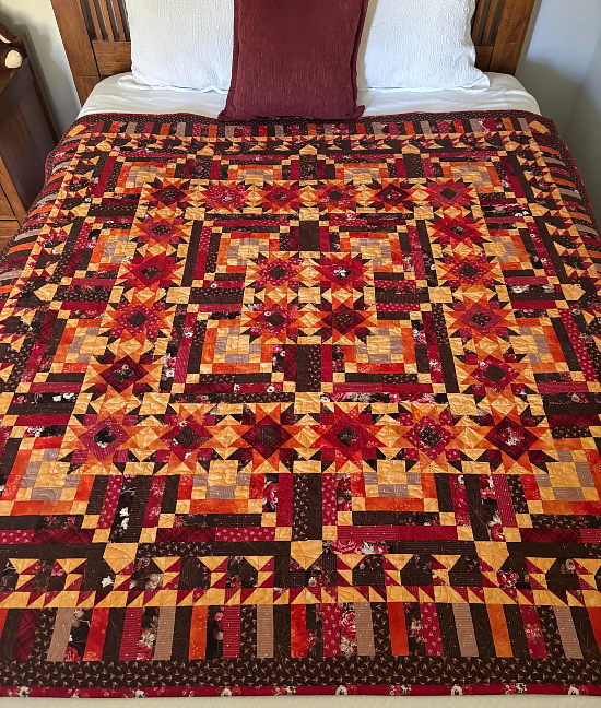 Woodland Rose Quilt Pattern