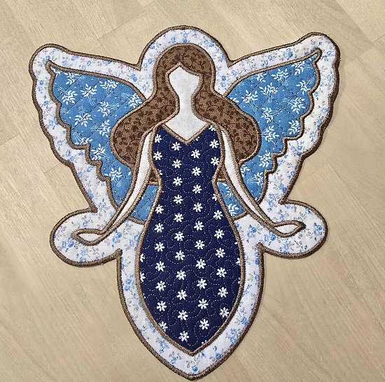 So Pretty Angel Mugrug Pattern