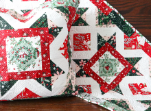 A Little Christmas Runner and Pillow Pattern