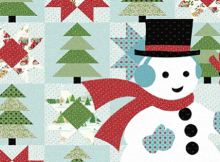 My Man Frosty Quilt Pattern