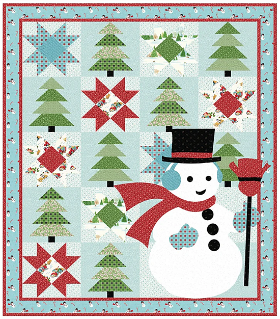My Man Frosty Quilt Pattern