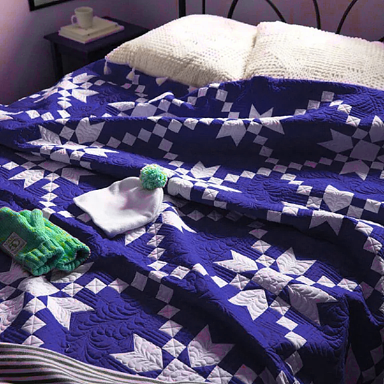 Peppermints & Snowflakes Quilt Pattern