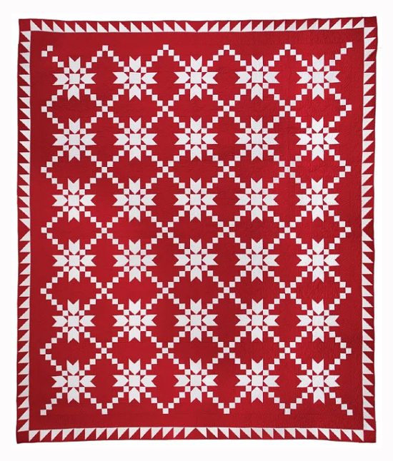 Peppermints & Snowflakes Quilt Pattern