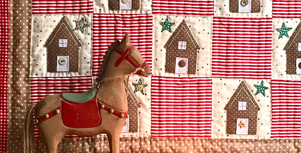 Gingerbread Houses Quilt Pattern